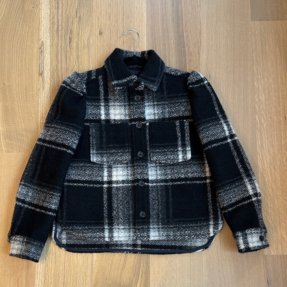 GAP Monochrome Checkered Jacket - image 1
